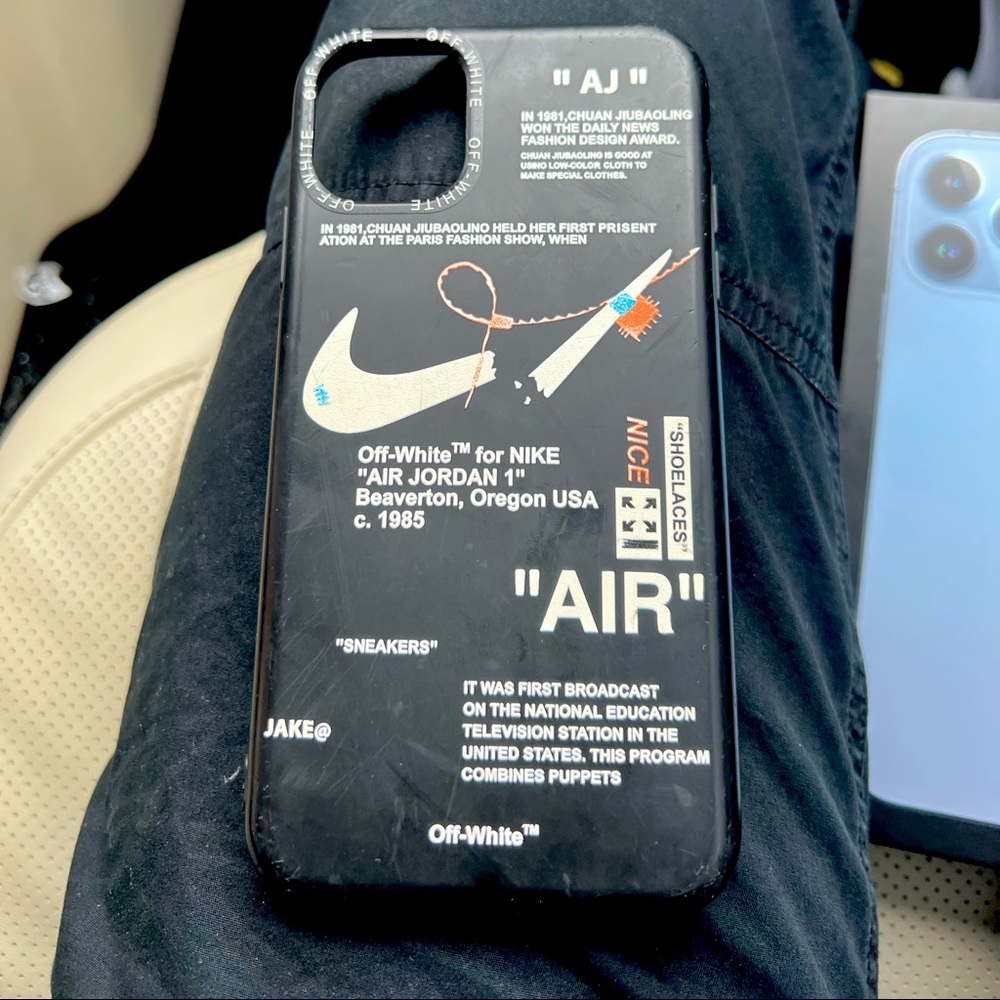 Off white phone case